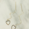 Heart Chain Earrings - Image 2