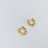 Guess Small Earrings Golden - Image 2