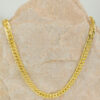 Gold Double Link Curb Chain 60cm